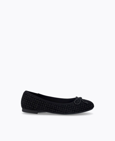 Kyria Ballerina Flats - Black