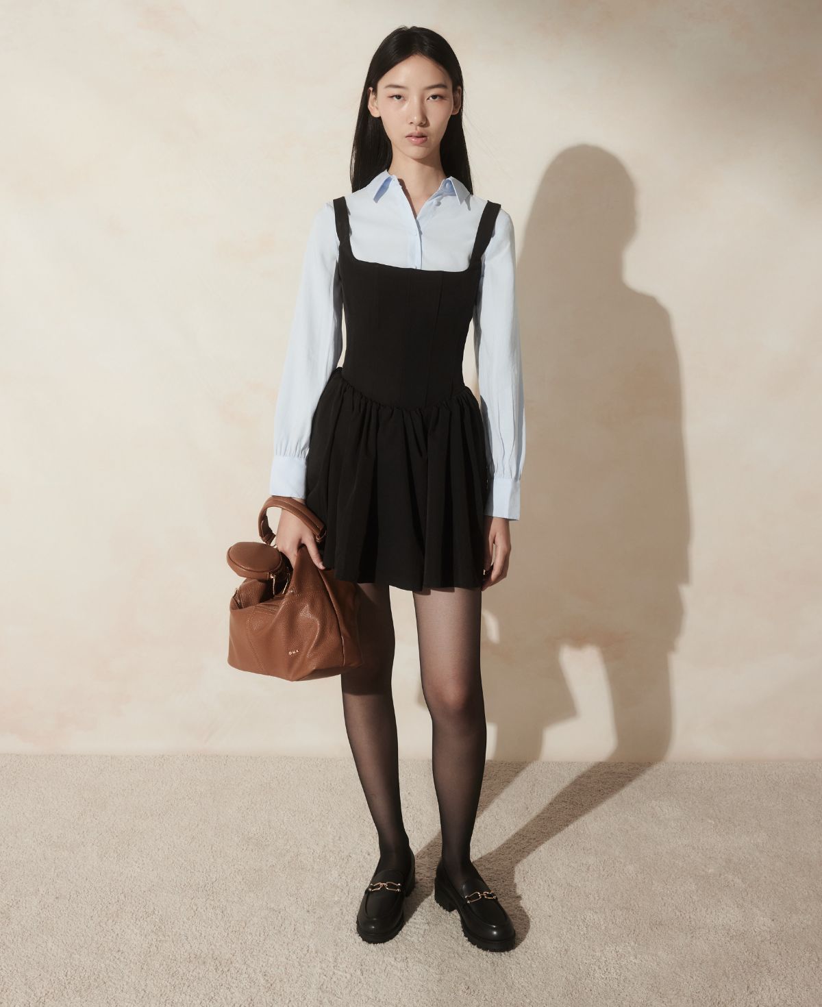 Alice Platform Loafers - Black