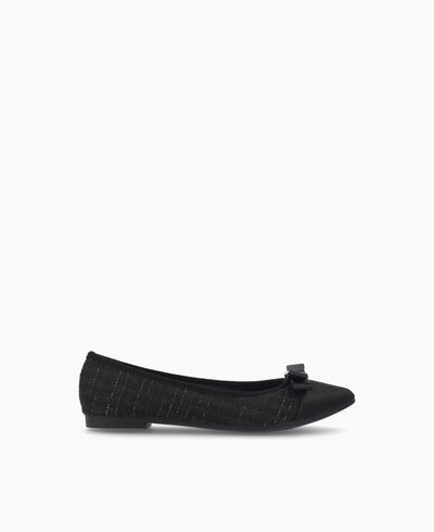 Stacie Ballerina Flats - Black