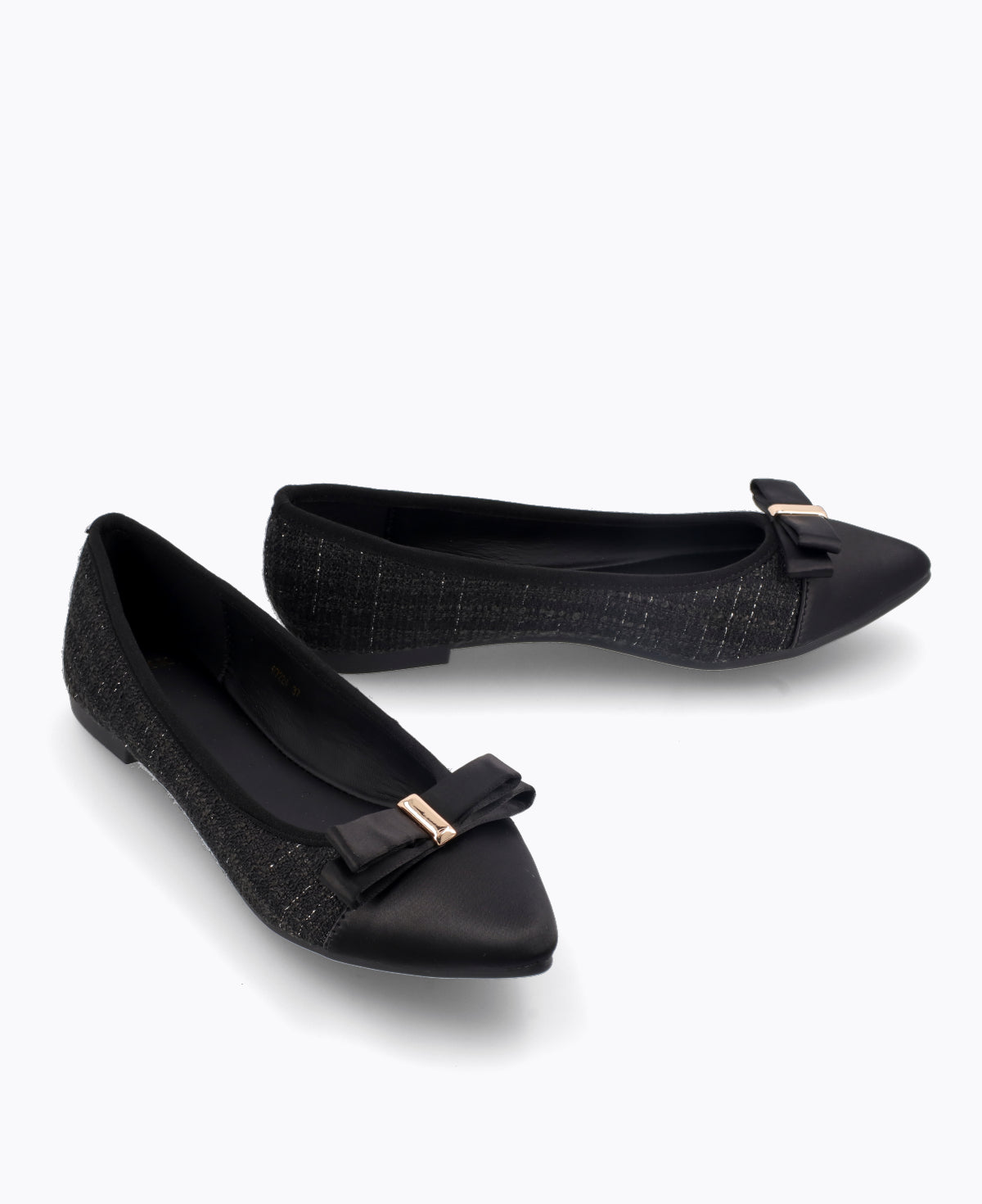 Stacie Ballerina Flats - Black