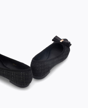 Stacie Ballerina Flats - Black