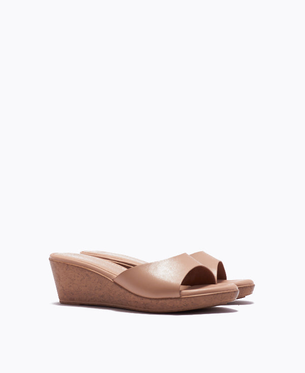So Obvious Mule Wedge Sandals DMK