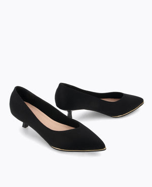 Catherine Heel Pumps - Black