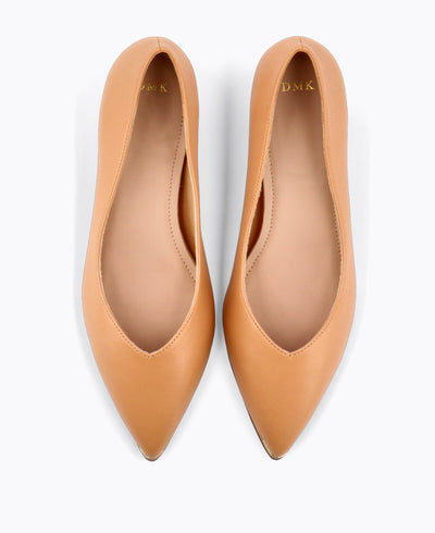Catherine Heel Pumps - Nude