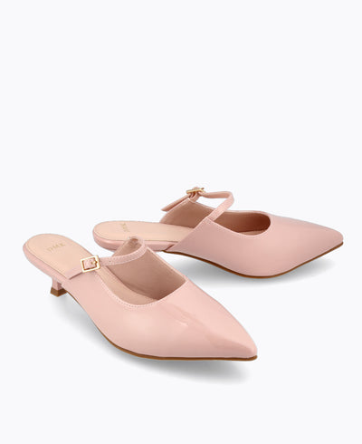 Amelia Heel Pumps - Pink