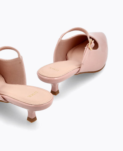 Amelia Heel Pumps - Pink