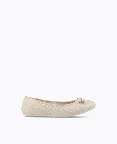 Astra Ballerina Flats - Beige