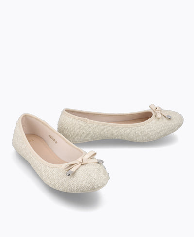 Astra Ballerina Flats - Beige