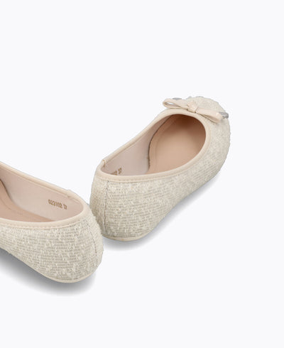 Astra Ballerina Flats - Beige