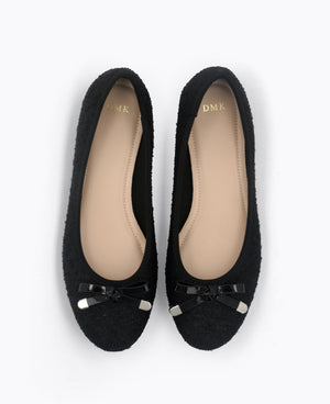 Astra Ballerina Flats - Black