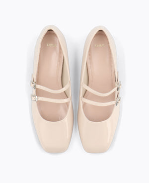 Carrie Mary Janes - Nude