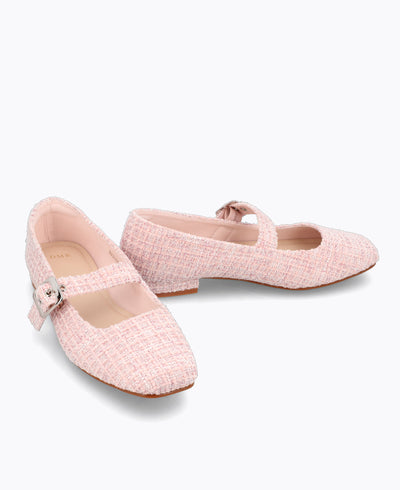 Charlotte Mary Jane Flats - Pink