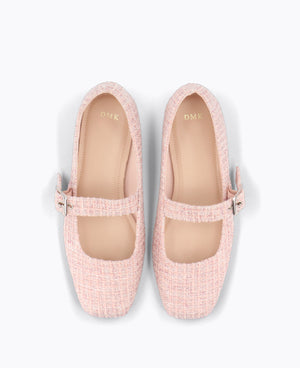 Charlotte Mary Jane Flats - Pink
