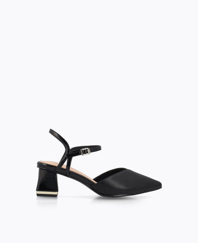 Collins Heel Pumps - Black
