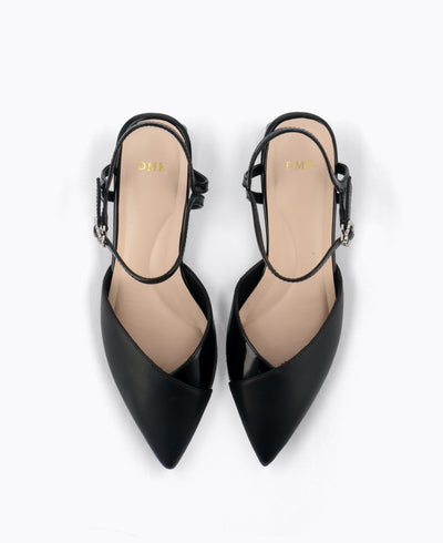 Collins Heel Pumps - Black