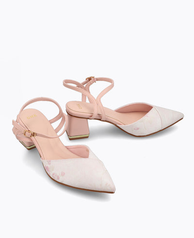 Collins Heel Pumps - Pink