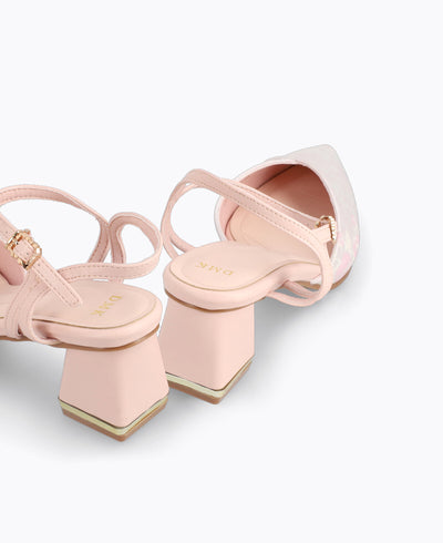 Collins Heel Pumps - Pink