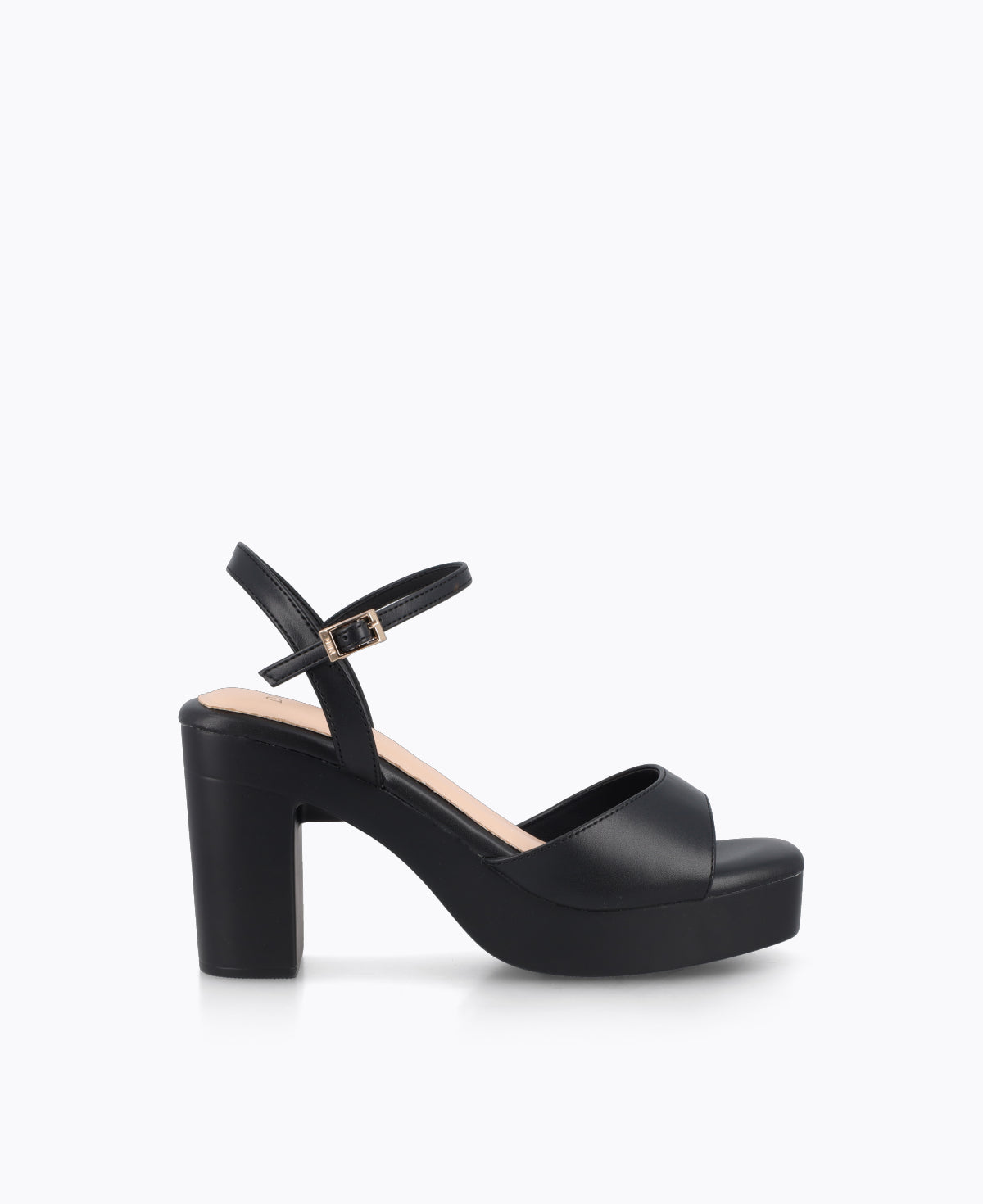 Dahlia Platform Heel Sandals - Black