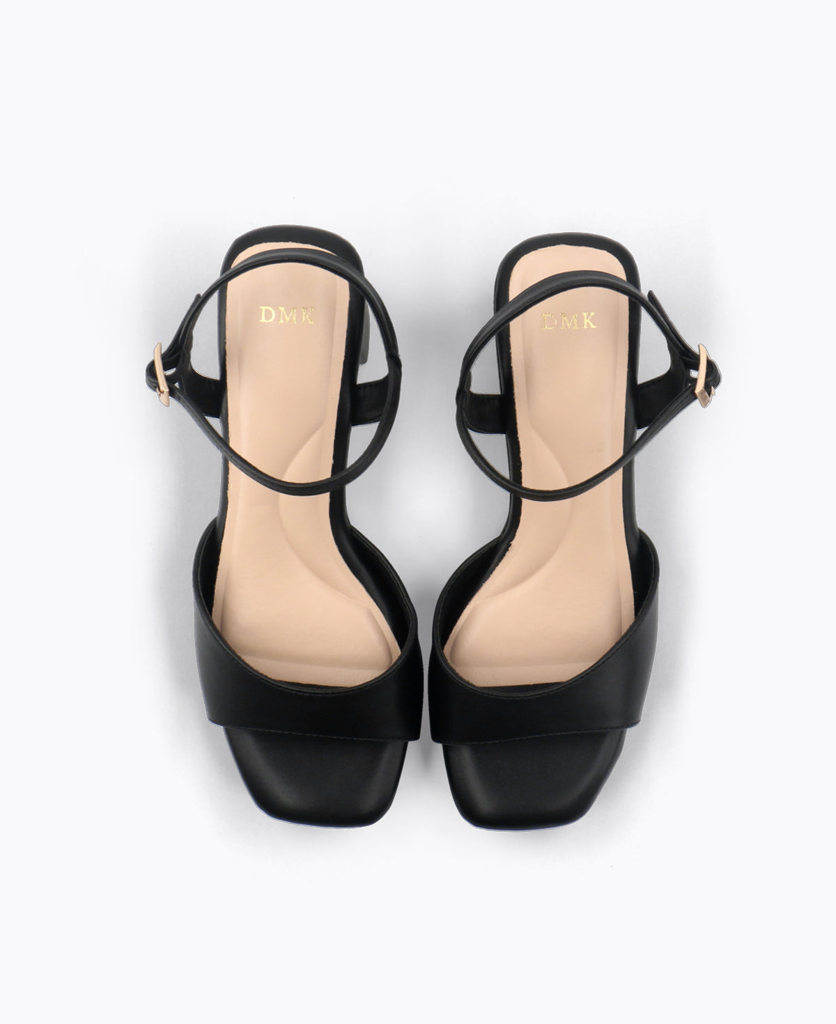 Dahlia Platform Heel Sandals - Black