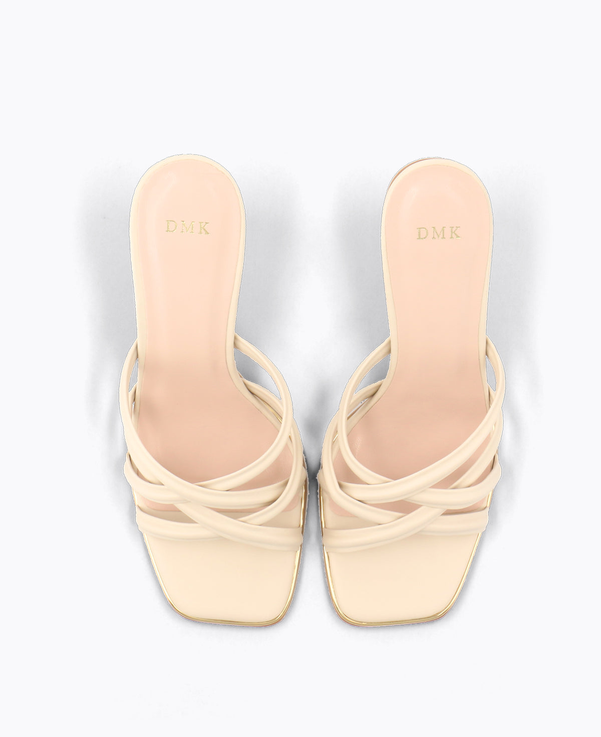 Della Heel Sandals - Beige