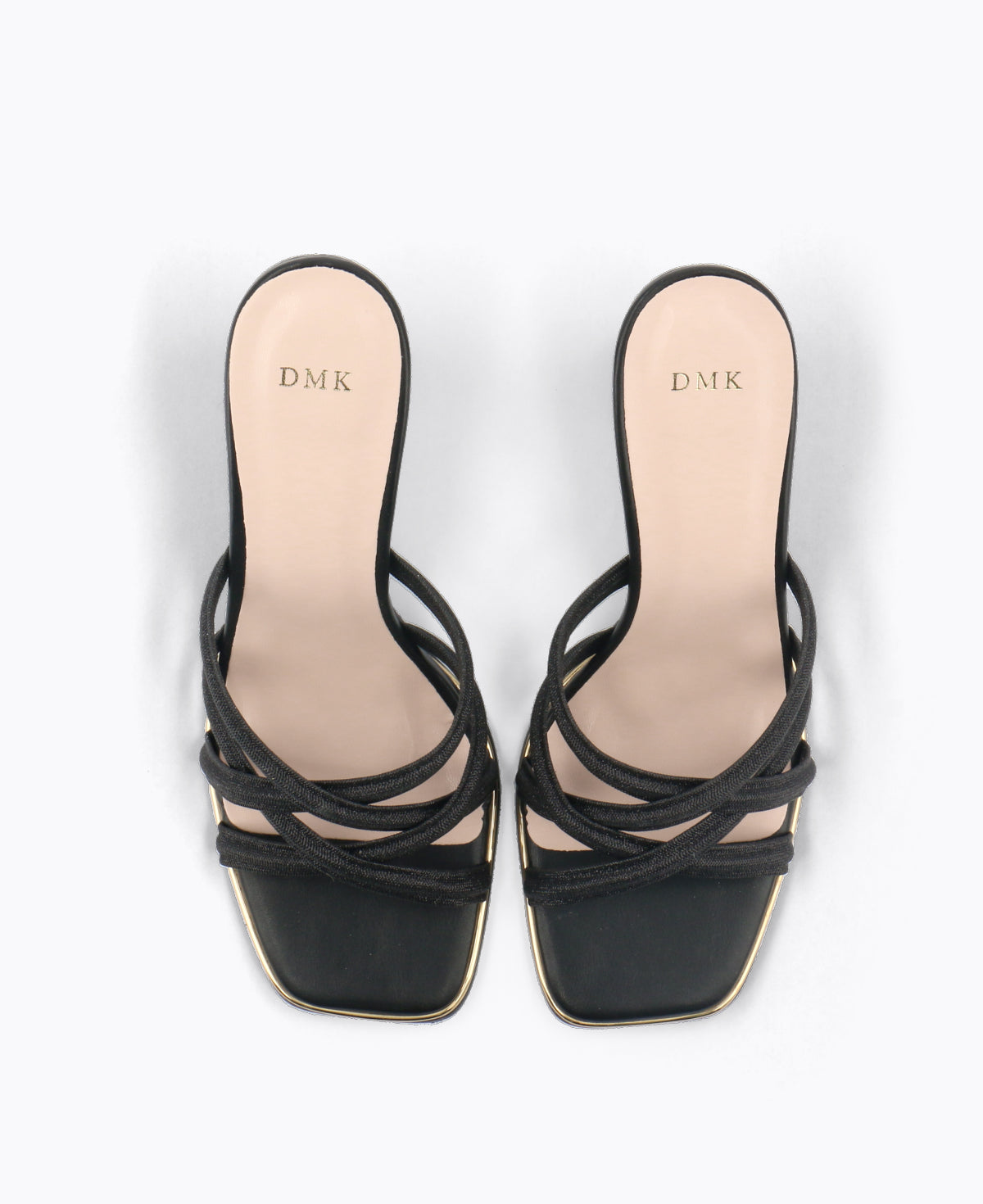 Della Heel Sandals - Black