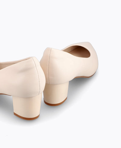 Doson Heel Pumps - Beige
