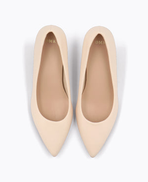 Doson Heel Pumps - Beige