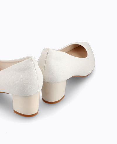 Doson Heel Pumps - Silver