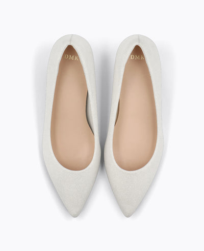 Doson Heel Pumps - Silver