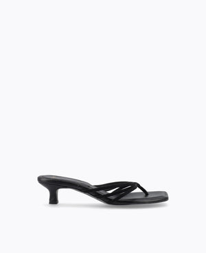 Ellory Heel Sandals - Black