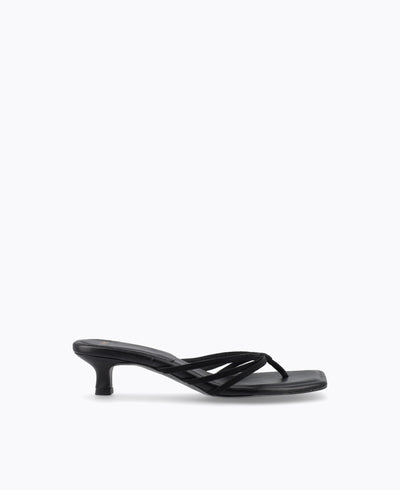 Ellory Heel Sandals - Black