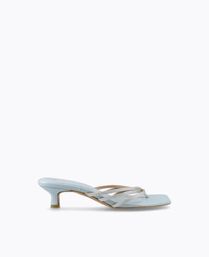 Ellory Heel Sandals - Blue