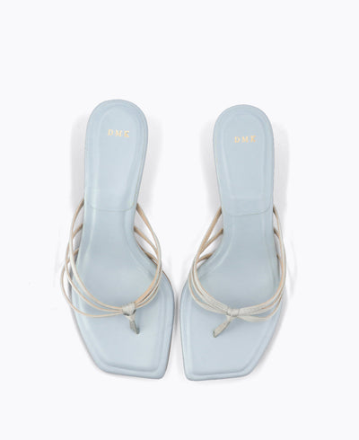 Ellory Heel Sandals - Blue