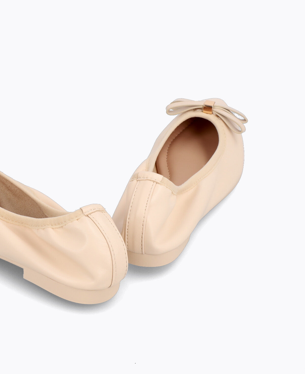 Eloise Ballerina Flats - Beige