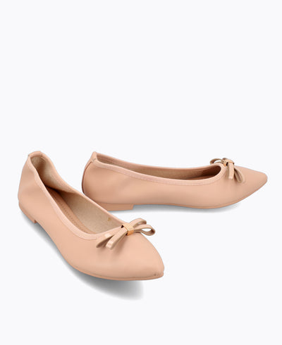 Eloise Ballerina Flats - Pink