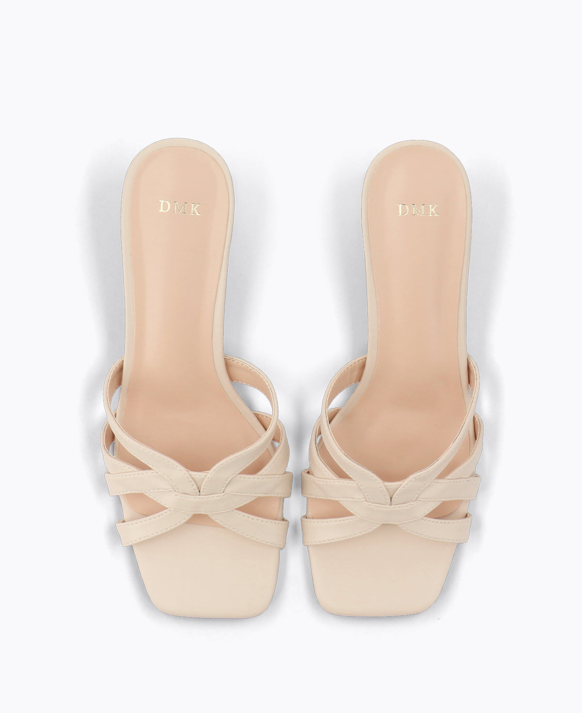Estella Heel Sandals - Beige