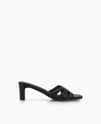 Estella Heel Sandals - Black