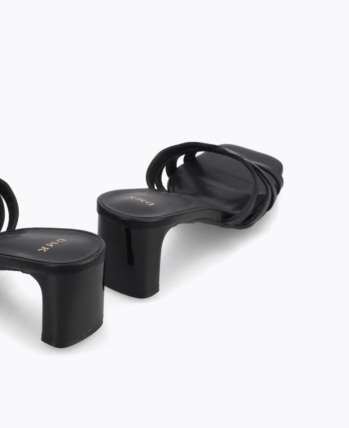 Estella Heel Sandals - Black