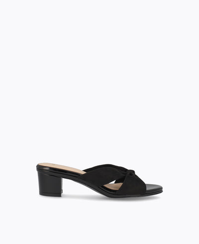 Fiona Heel Sandals - Black