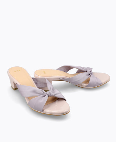 Fiona Heel Sandals - Lilac