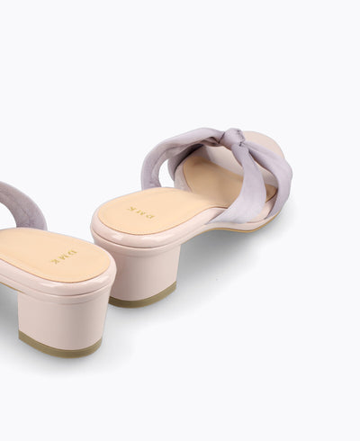 Fiona Heel Sandals - Lilac