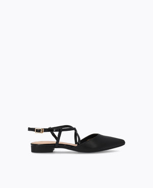 Florence Flat Pumps - Black