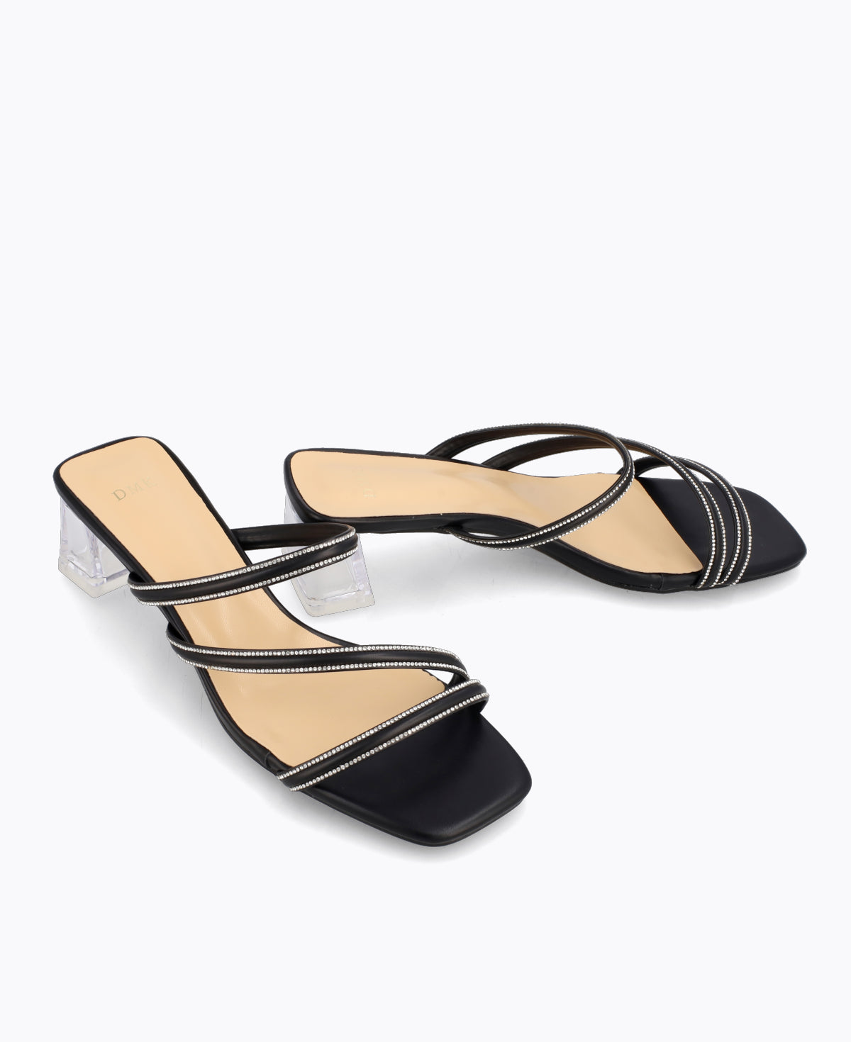 Harper Heel Sandals - Black
