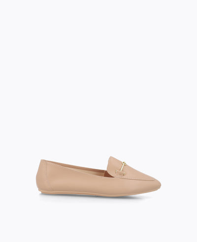 Helene Slip-On Loafers - Almond