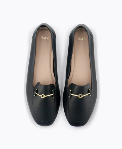 Helene Slip-On Loafers - Black