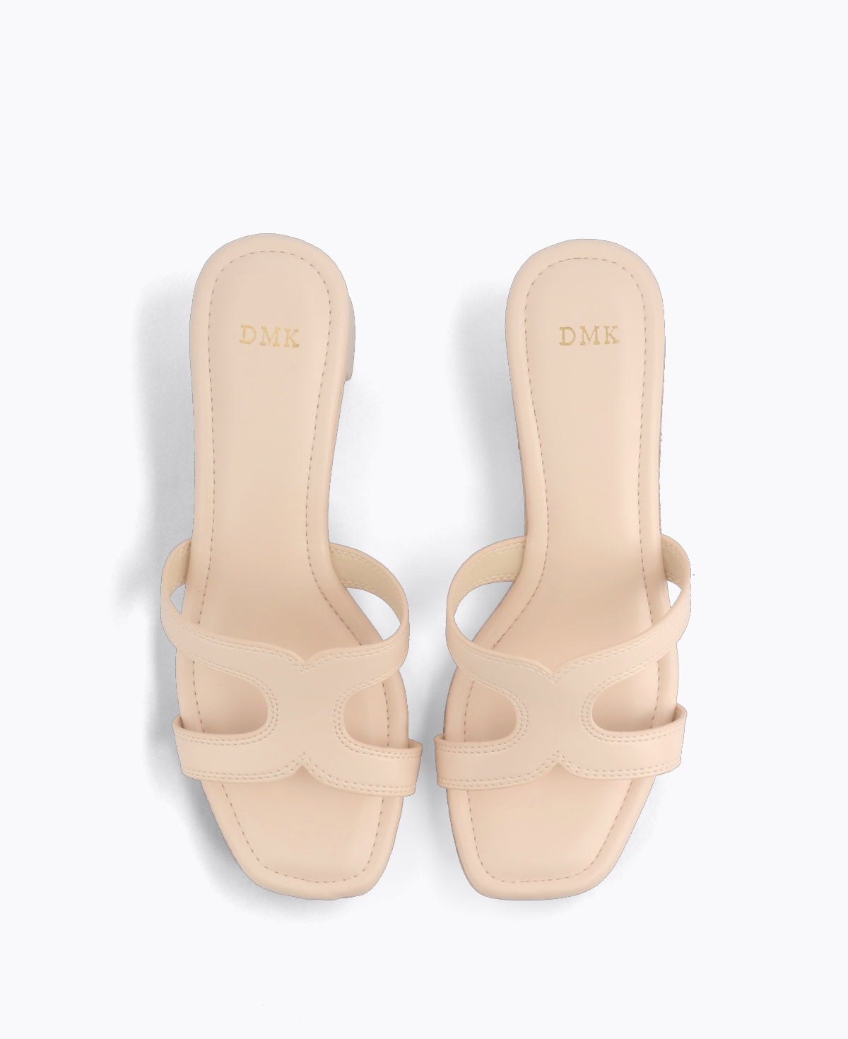 Hester Platform Heel Sandals - Beige