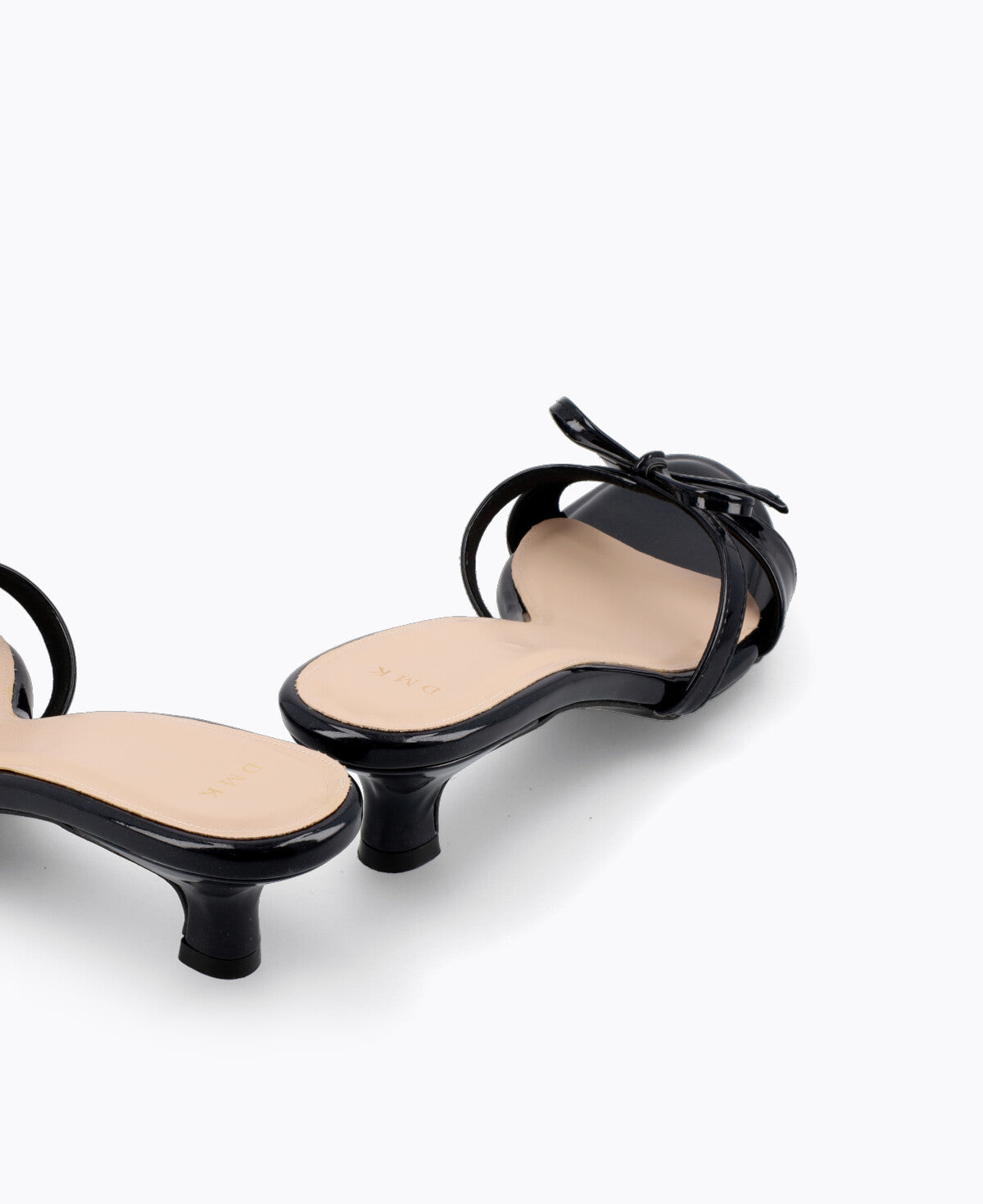 Juliet Heel Sandals - Black
