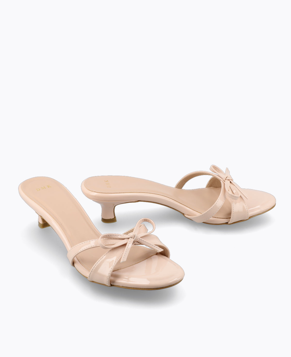 Juliet Heel Sandals - Nude