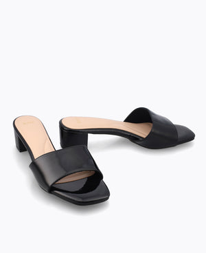 Juni Heel Sandals - Black