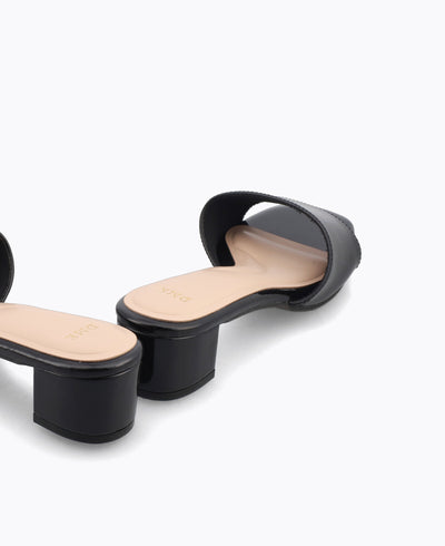 Juni Heel Sandals - Black